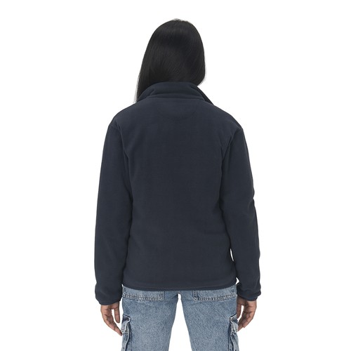 Felpa in micropile unisex in tessuto 100% rigenerato da 240 g/m2 (100% poliestere ric.)