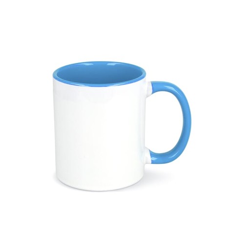 Mug subli Oslo colored inside & handle 300ml Mug subli Oslo colored inside & handle 300ml