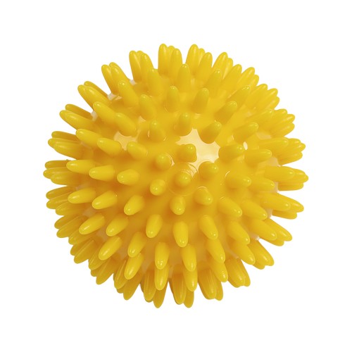 Balle de massage hérisson 80 mm/jaune (neutre) Balle de massage hérisson 80 mm/jaune (neutre)