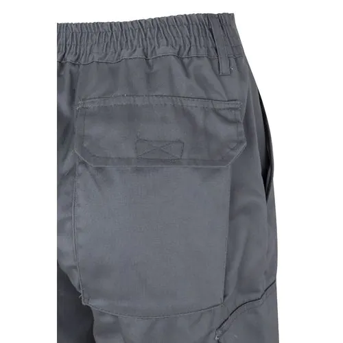 VL ATHENA. Two-tone twill trousers (210g/m²), lined, multi-pocket, in cotton (20%) and polyester (80%)