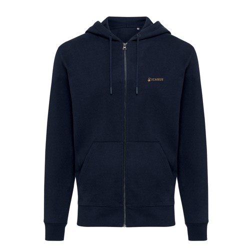 Sweat à capuche avec zip en coton recyclé IQONIQ Abisko Sweat à capuche avec zip en coton recyclé IQONIQ Abisko