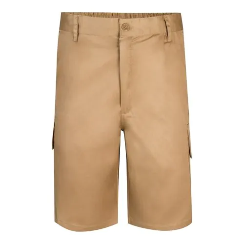 VL CHIONE. Bermuda sergé, multipoches (200g/m²), en coton (35%) et polyester (65%)