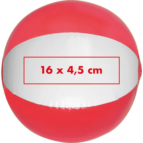 Ballon de plage bicolore coloré/transparent Ballon de plage bicolore coloré/transparent