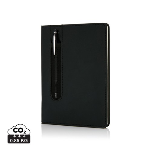 Carnet A5 à couverture rigide en PU avec Stylo tactile Carnet A5 à couverture rigide en PU avec Stylo tactile