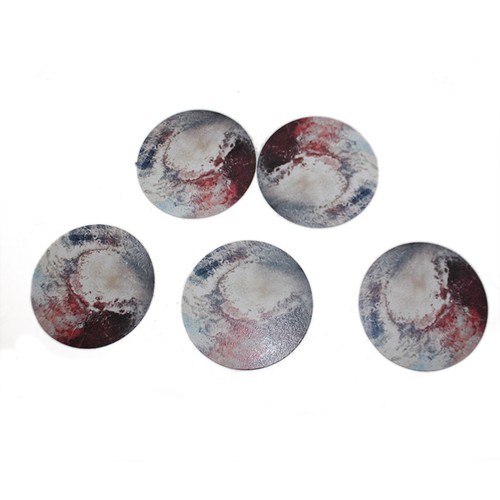CUP COAST CARDBOARD 350G 8CM 1 SIDE PACK100UND CUSTOMIZABLE