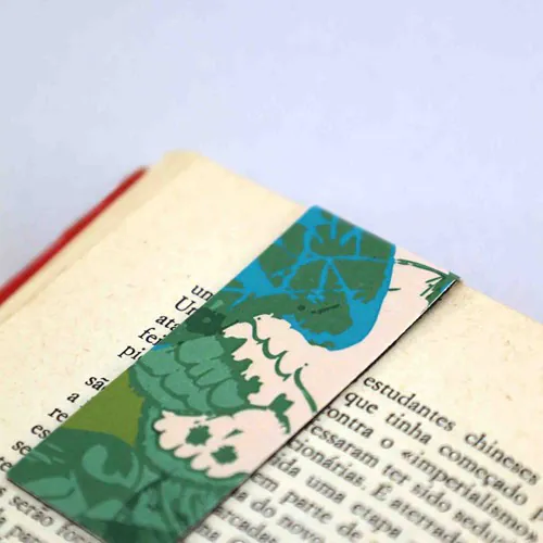 Cartela c/2 marcadores de libro imán pequeño personalizable