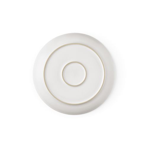 Gaudi ceramic dinner plate. Matt finish. Made in Portugal