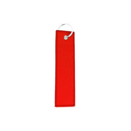 Flight tag with keyring