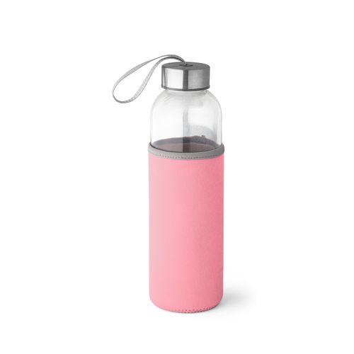 RAISE. Bouteille de sport en verre et acier inoxydable 520 mL RAISE. Bouteille de sport en verre et acier inoxydable 520 mL