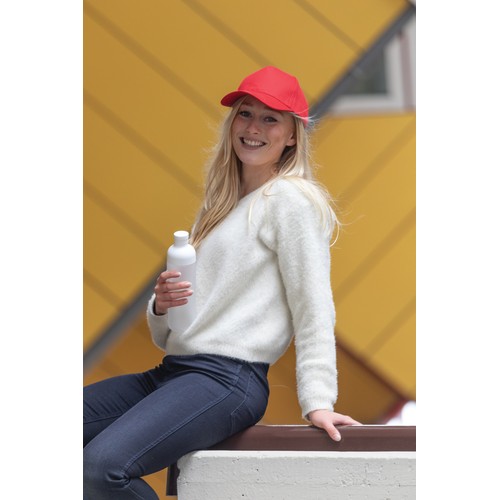 Casquette 5 panneaux en coton recyclé 280gr IMPACT