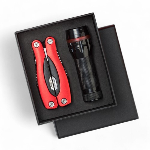CONJUNTO COLORADO II: LINTERNA LED Y HERRAMIENTA MULTIUSO CONJUNTO COLORADO II: LINTERNA LED Y HERRAMIENTA MULTIUSO