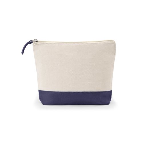 DAPHNE. 100% cotton cosmetic bag (340 g/m²) two-tone DAPHNE. 100% cotton cosmetic bag (340 g/m²) two-tone