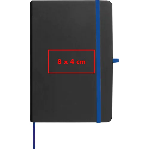 Carnet de notes A5 avec gravure en couleur