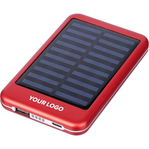 Aluminium zonne-energie powerbank Tycho