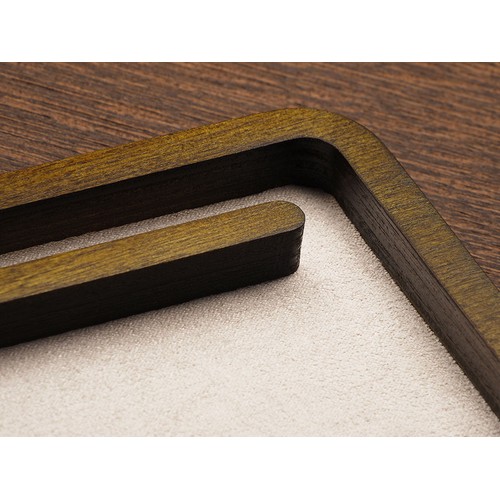 Drewniany organizer na biurko