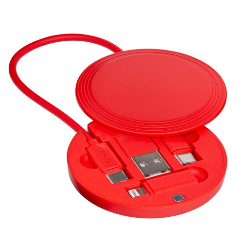 Câble de Charge 4 en 1 REEVES-CONVERTICS COLOR Câble de Charge 4 en 1 REEVES-CONVERTICS COLOR