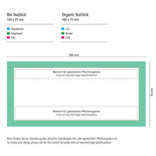 Bio TeaStick - Kruiden Rooibos-Munt - Individueel Design