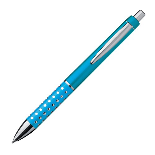 Kunststof pen met glimmend effekt Kunststof pen met glimmend effekt