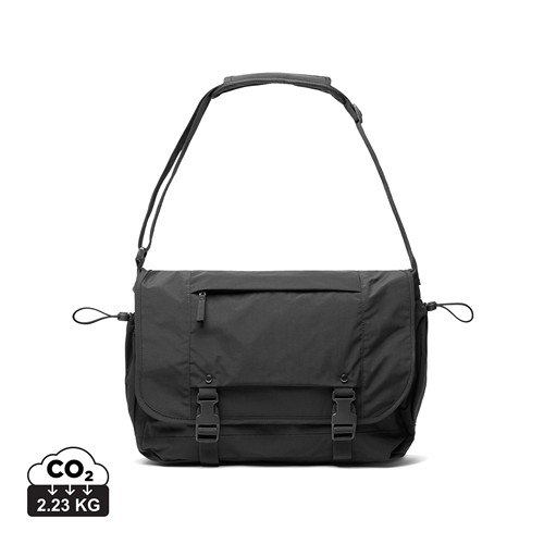 Bolsa bandolera KENTO URBAN RCS nailon reciclado 15,6