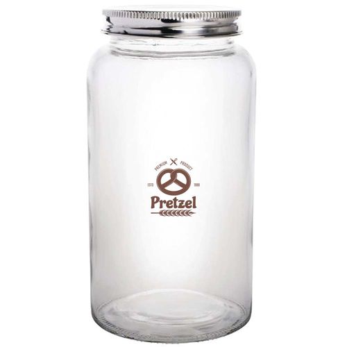 Bocal en verre à vis pour aliments secs Vogue (800ml)