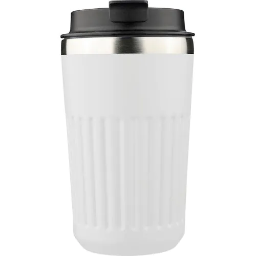 Recycled stainless steel travel mug (400 ml) Chiara Recycled stainless steel travel mug (400 ml) Chiara