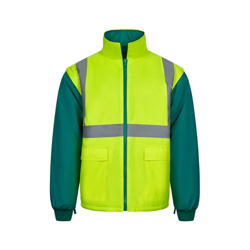 VL JUNO. Parka bicolore 4-in-1 (180g/m²), in poliestere (100%) con rivestimento in PU