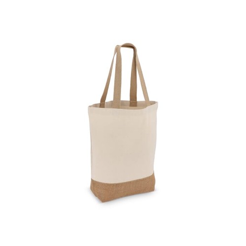 Katoen-Jute Tote OEKO-TEX® 41 x 13 x 41cm 320g/m² Katoen-Jute Tote OEKO-TEX® 41 x 13 x 41cm 320g/m²