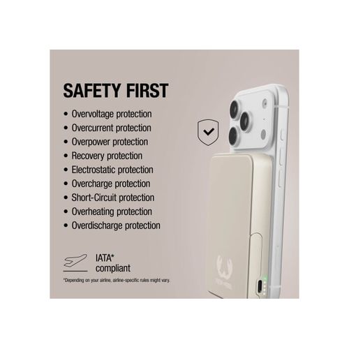 Fresh 'n Rebel Powerbank wireless 10000 mAh compatibile con MagSafe Fresh 'n Rebel Powerbank wireless 10000 mAh compatibile con MagSafe