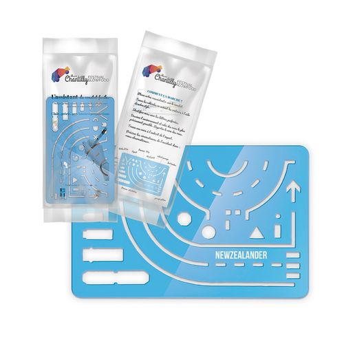 REGLA NORMOGRÁFICA CON BOLSA