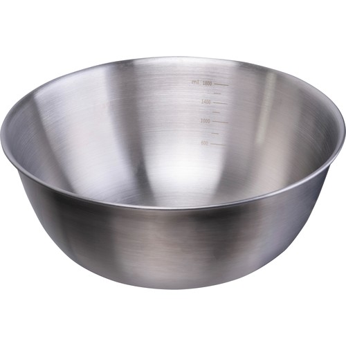 Saladekom met bamboe deksel