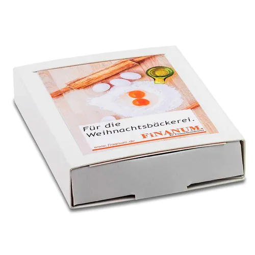 Baking-shape in slide-box - Xmas - snowman Baking-shape in slide-box - Xmas - snowman