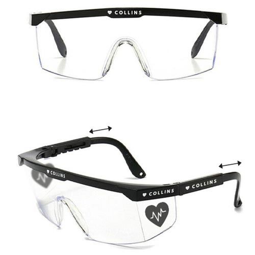 Anti-fog Safety Glasses - Black Frame Anti-fog Safety Glasses - Black Frame