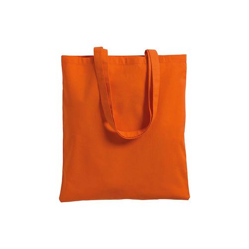 Bolsa de algodón con asas largas.