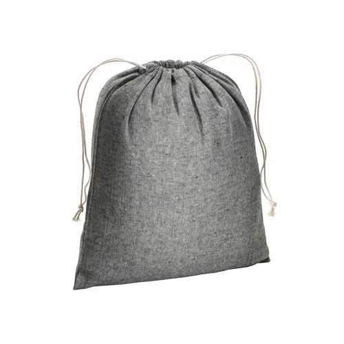 Pochon cadeau en coton recyclé 150 g/m2, 25 x 30 cm
