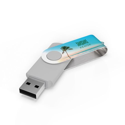 USB Stick Twister White, 64 GB