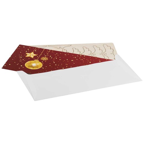 3D wooden-puzzle card - fir tree wood-felt 3D wooden-puzzle card - fir tree wood-felt