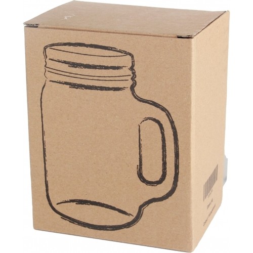Drinking glass with handle and lid TREVISO 450 ml