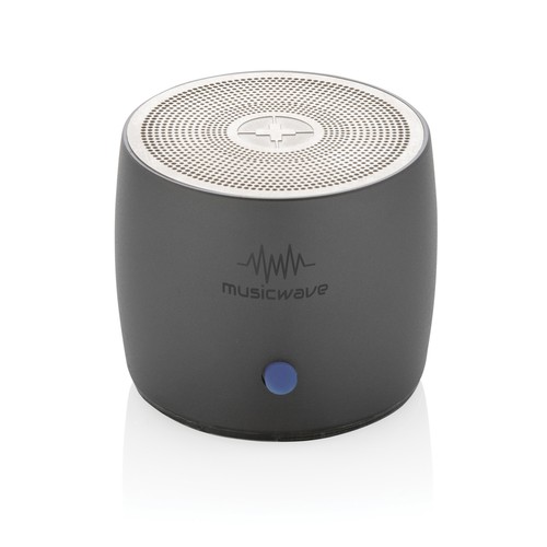 Enceinte 3W aluminium recyclé RCS Swiss peak Enceinte 3W aluminium recyclé RCS Swiss peak
