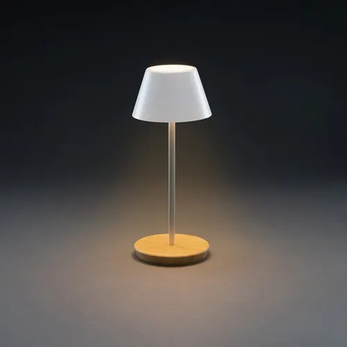 Pure Glow RCS usb-rechargeable recycled plastic table lamp Pure Glow RCS usb-rechargeable recycled plastic table lamp
