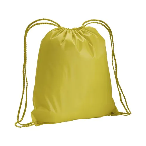 210T polyester backpack with drawstring closure and reinforced corners 210T polyester backpack with drawstring closure and reinforced corners