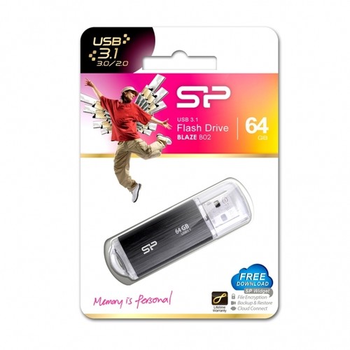 Pendrive Silicon Power Blaze B02 3.1 64GB Pendrive Silicon Power Blaze B02 3.1 64GB