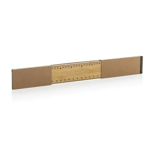 Timberson extra dikke 30cm dubbelzijdige bamboe liniaal Timberson extra dikke 30cm dubbelzijdige bamboe liniaal