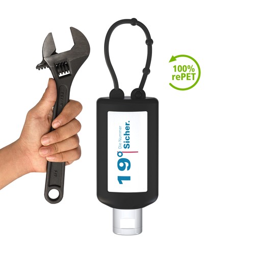 Hand Washing Paste, 50 ml Bumper (black), Body Label