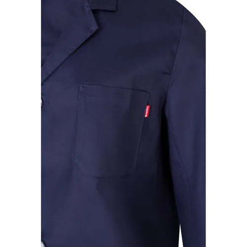 VL DANU. Blouse sergé (175g/m²), en coton (35%) et polyester (65%) VL DANU. Blouse sergé (175g/m²), en coton (35%) et polyester (65%)