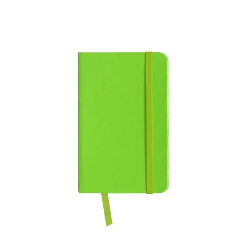 Bloc notes avec elastique et pages neutres