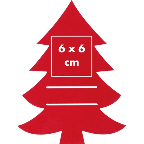 Cubertero en forma de árbol de Navidad Cubertero en forma de árbol de Navidad