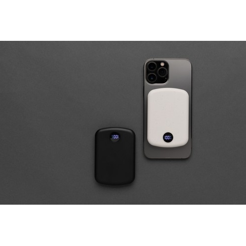 MagBoost RCS recycled plastic 5000 mah magnetic powerbank MagBoost RCS recycled plastic 5000 mah magnetic powerbank