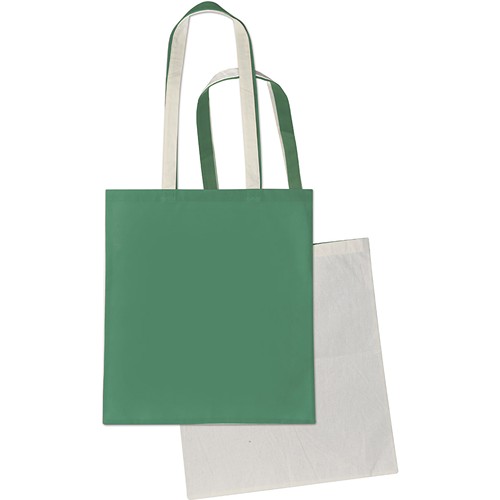 HYBRID SHOPPING BAG IN COTTON (140 gr/m²) AND TNT (100 gr/m²) HYBRID SHOPPING BAG IN COTTON (140 gr/m²) AND TNT (100 gr/m²)