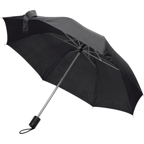 Paraguas plegable, estuche de nylon.