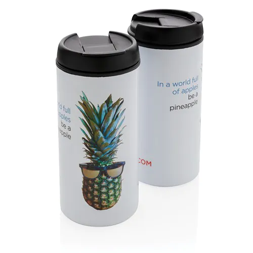 Mug Metro en acier inoxydable recyclé RCS